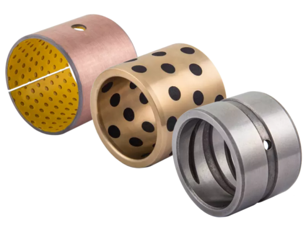 Gleitlager auf weissem Hintergrund.